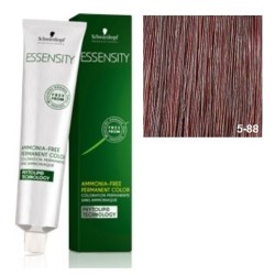 SCHWARZKOPF ESSENSITY TINTE SIN AMONIACO 5-88 CASTAÑO CLARO ROJO INTENSO + LOCIÓN ACTIVADORA