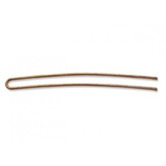 Sibel Horquillas Moño Bronce Curvado 82 mm (8 piezas)