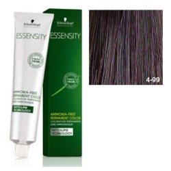 SCHWARZKOPF ESSENSITY TINTE SIN AMONIACO 4-99 CASTAÑO MEDIO VIOLETA INTENSO