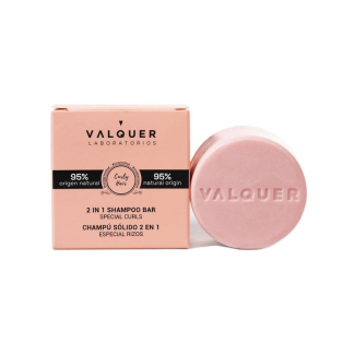 Valquer Champú Sólido Especial Rizos Método Curly 70 g