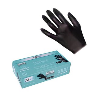 Eurostil Caja 100 Guantes de Nitrilo talla S