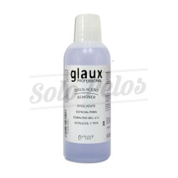 GLAUX Disolvente especial para esmaltes gel, UV, acrilicos y tips 150 ml