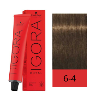 Schwarzkopf Tinte Igora Royal 6-4 Rubio Oscuro Beige 60 ml