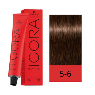 Schwarzkopf Tinte Igora Royal 5-6 Castaño Claro Marrón 60 ml