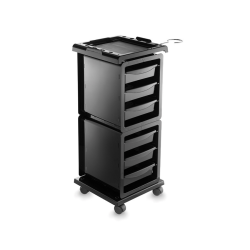 Eurostil Carrito Auxiliar de Peluquería Swing Negro