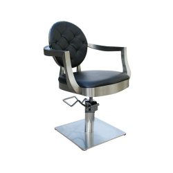 Eurostil Silla de Peluquería Chic Con Pie Cuadrado