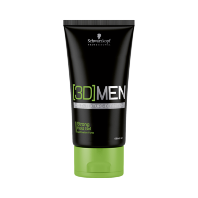 Schwarzkopf 3D Men Gel Fijador Fuerte 150 ml