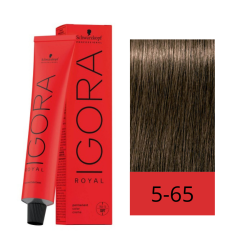 Schwarzkopf Tinte Igora Royal 5-65 Castaño Claro Marrón Dorado 60 ml