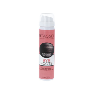 Tassel Spray Cubre Canas Castaño Oscuro 75 ml