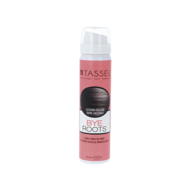 Tassel Spray Cubre Canas Castaño Oscuro 75 ml