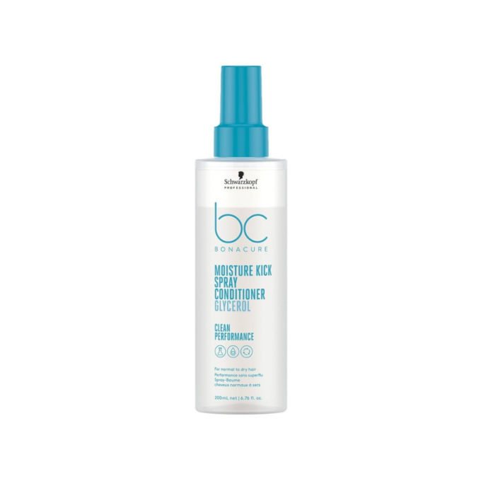 Schwarzkopf bc Clean Moisture Kick Spray Acondicionador Hidratante 200 ml