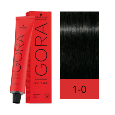 Schwarzkopf Tinte Igora Royal 1-0 Negro Natural 60 ml