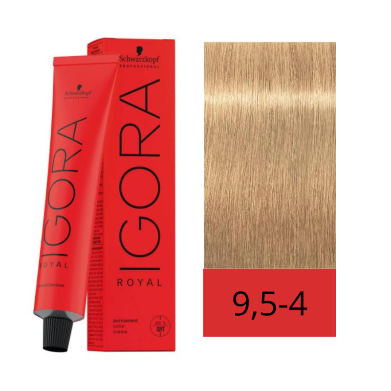 Schwarzkopf Tinte Igora Royal 9,5-4 Beige 60 ml