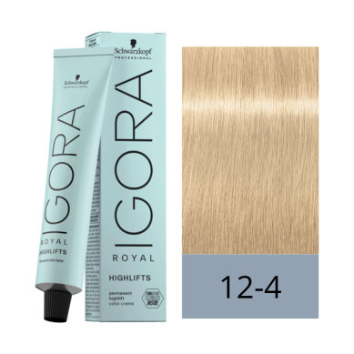 Schwarzkopf Igora Royal 12-4 Super Aclarante Beige Highlifts 60 ml