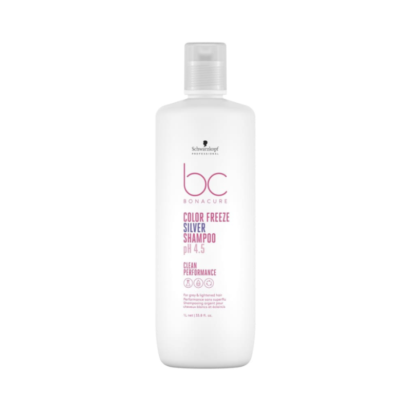 Schwarzkopf bc Clean Champú silver especial canas 1000 ml