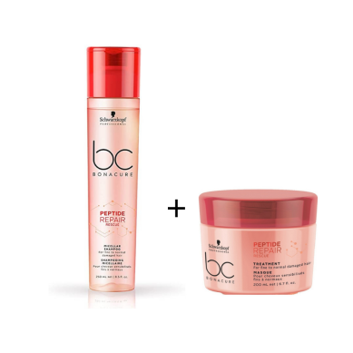 Schwarzkopf Pack Ahorro Bonacure Repair Rescue Champú + Tratamiento