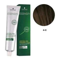 SCHWARZKOPF ESSENSITY TINTE SIN AMONIACO 4-0 CASTAÑO MEDIO NATURAL + LOCIÓN ACTIVADORA