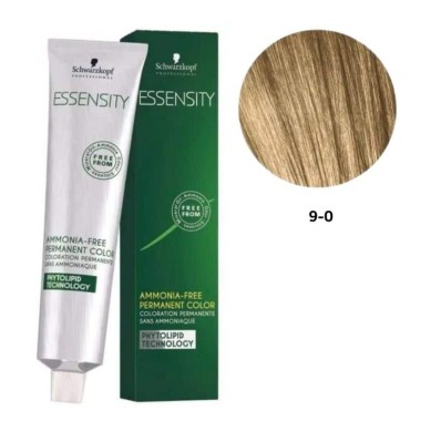 SCHWARZKOPF ESSENSITY TINTE SIN AMONIACO 9-0 RUBIO MUY CLARO NATURAL + LOCIÓN ACTIVADORA