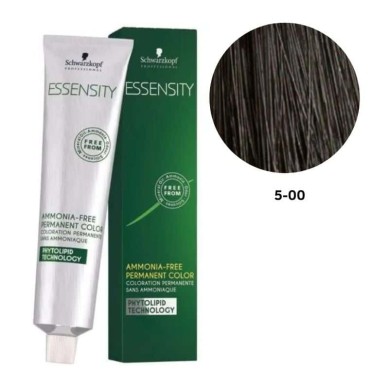 SCHWARZKOPF ESSENSITY TINTE SIN AMONIACO 5-00 CASTAÑO CLARO NATURAL INTENSO + LOCIÓN ACTIVADORA