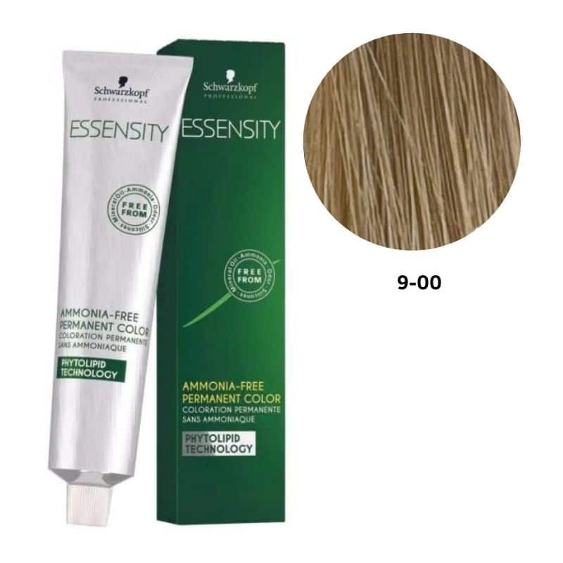 SCHWARZKOPF ESSENSITY TINTE SIN AMONIACO 9-00 RUBIO MUY CLARO NATURAL INTENSO + LOCIÓN ACTIVADORA