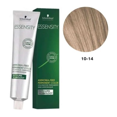 SCHWARZKOPF ESSENSITY TINTE SIN AMONIACO 10-14 RUBIO PLATINO CENIZA BEIGE + LOCIÓN ACTIVADORA