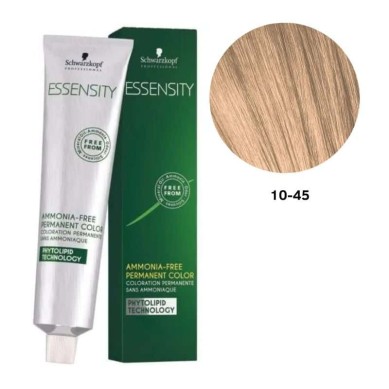 SCHWARZKOPF ESSENSITY TINTE SIN AMONIACO 10-45 RUBIO PLATINO BEIGE DORADO + LOCIÓN ACTIVADORA