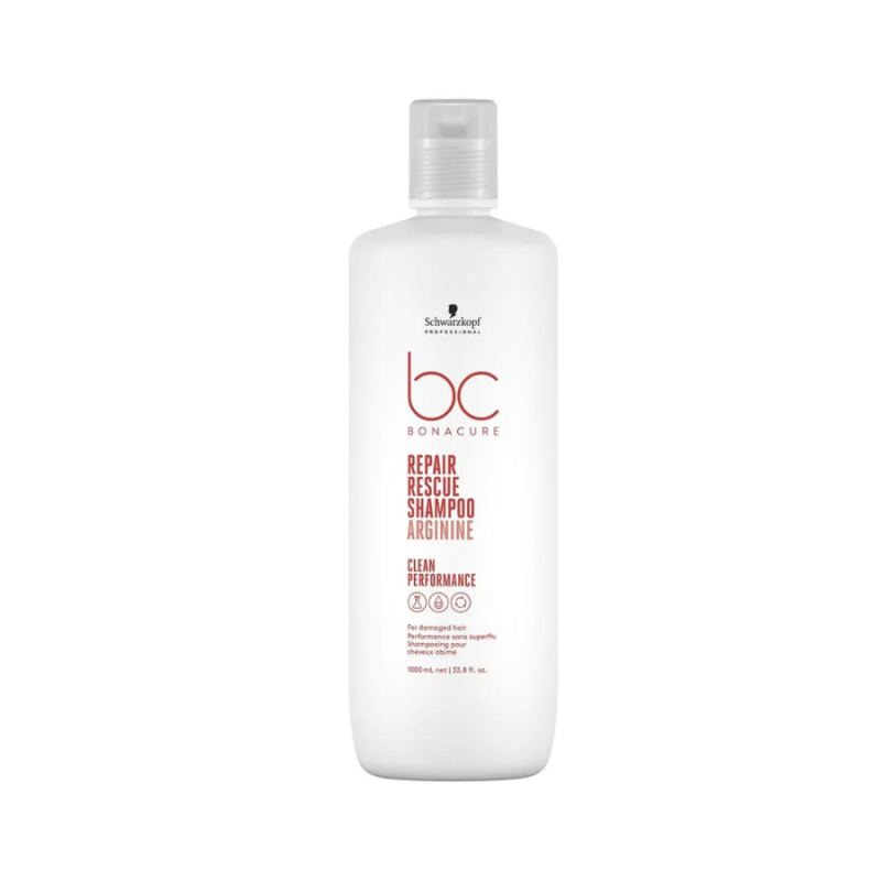 Schwarzkopf bc Clean Champú Cabello Dañado Repair Rescue 1000 ml