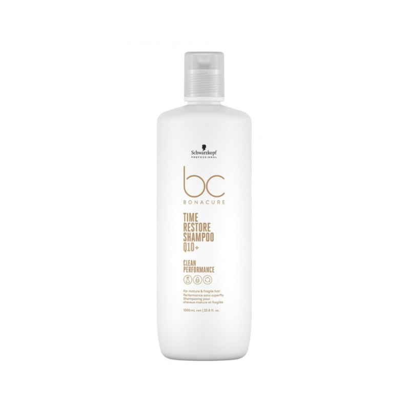 Schwarzkopf bc Clean Time Restore Q10+ Champú rejuvenecedor 1000 ml