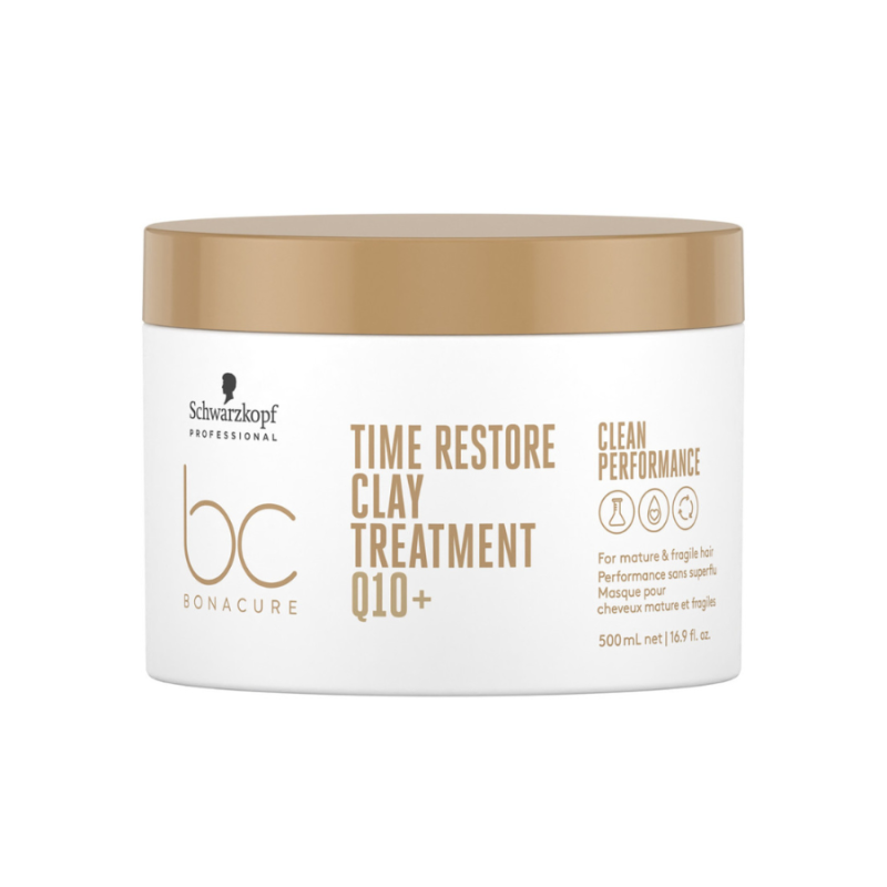 Schwarzkopf bc Clean Time Restore Q10+ Mascarilla rejuvenecedora 500 ml