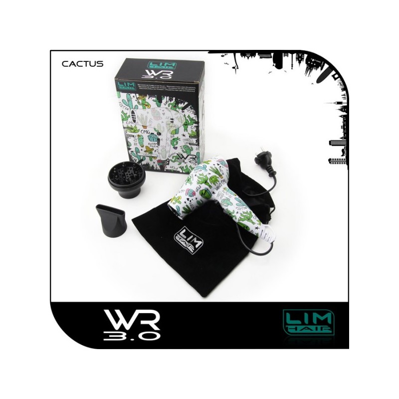 Lim Hair Secador de Viaje Mini WR 3.0 Cactus