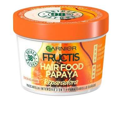 FRUCTIS FOOD papaya reparadora 390 ml