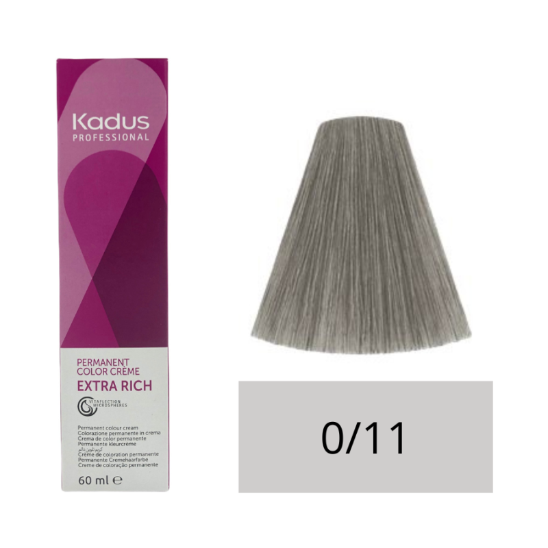 Kadus Tinte 0/11 Mezcla Ceniza Intenso 60 ml