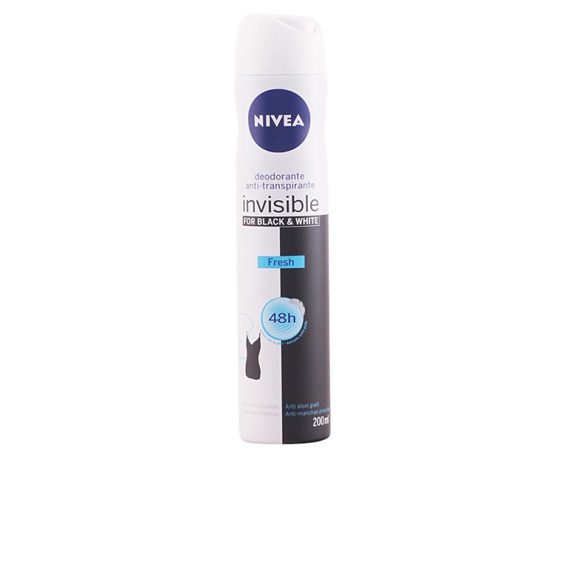 BLACK & WHITE INVISIBLE FRESH deo vaporizador 200 ml