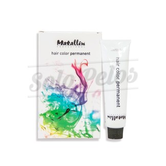 TINTE MATALLÍN hair color permanent 9B rubio muy claro beige 60 ml