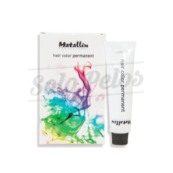 TINTE MATALLÍN hair color permanent 9C rubio muy calro ceniza 60 ml