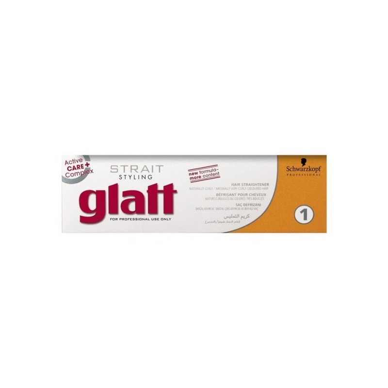 SCHWARZKOPF GLATT Nº 1 cabello coloreado rizado