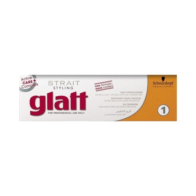 SCHWARZKOPF GLATT Nº 1 cabello coloreado rizado