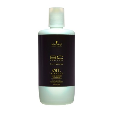 SCHWARZKOPF BC OIL MIRACLE mascarilla brillo dorado 750 ml