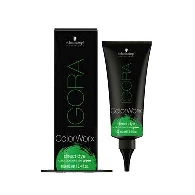 SCHWARZKOPF IGORA COLOR WORX pigmento directo verde 100 ml