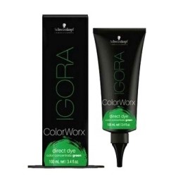 SCHWARZKOPF IGORA COLOR WORX pigmento directo verde 100 ml