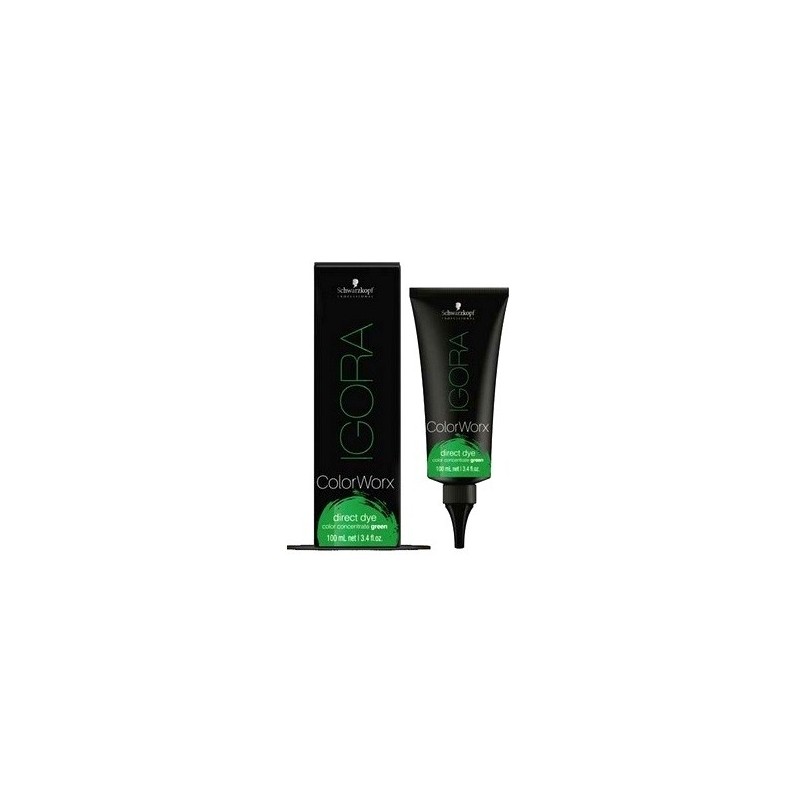 SCHWARZKOPF IGORA COLOR WORX pigmento directo verde 100 ml