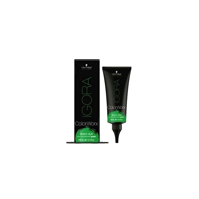 SCHWARZKOPF IGORA COLOR WORX pigmento directo verde 100 ml