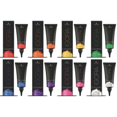 SCHWARZKOPF IGORA COLOR WORX pigmento directo amarillo 100 ml
