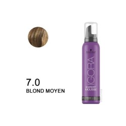 SCHWARZKOPF IGORA EXPERT MOUSSE 7-0 rubio medio 100 ml