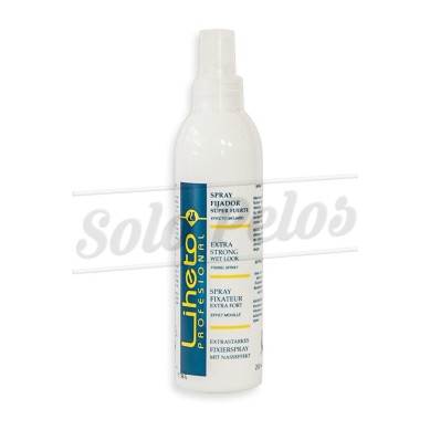 LIHETO Spray fijador super fuerte efecto mojado200 ml