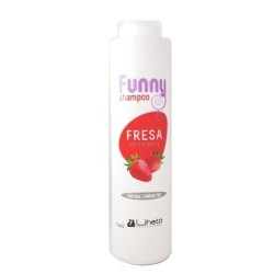 LIHETO Champú funny FRESA sin sal 500 ml