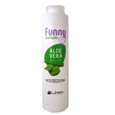 LIHETO Champú funny ALOE VERA sin sal 500 ml