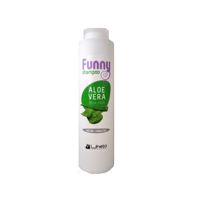 LIHETO Champú funny ALOE VERA sin sal 500 ml