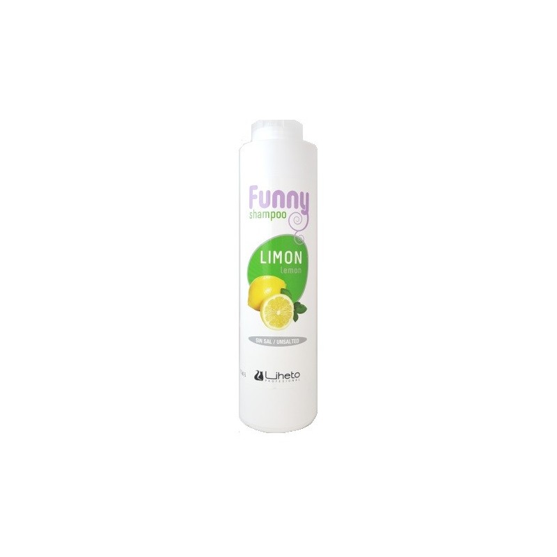 LIHETO Champú funny LIMON sin sal 500 ml