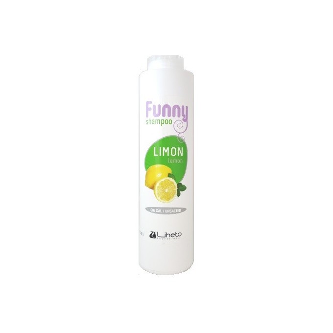 LIHETO Champú funny LIMON sin sal 500 ml